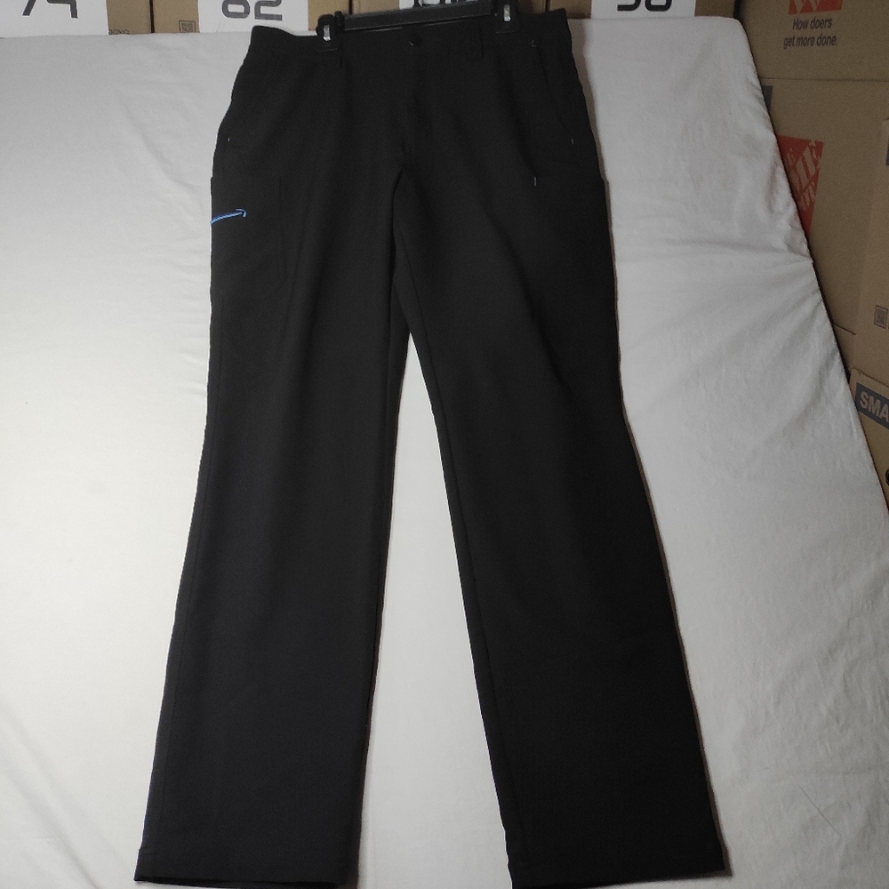 Amazon Luly Yang Men's L Black Pants Employee Driver Uniform